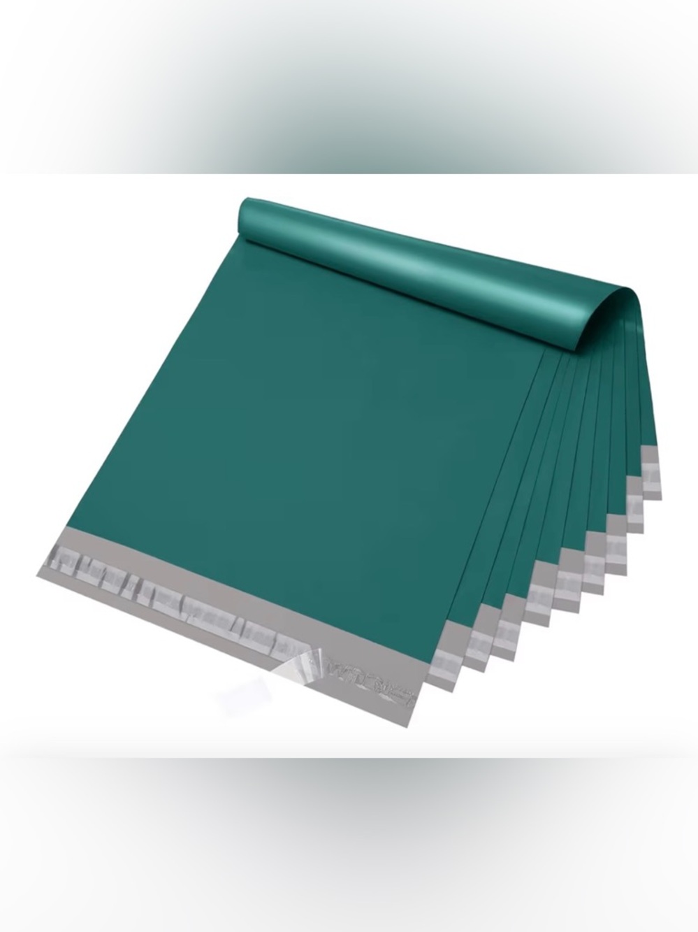 Deep Green 12 x 15.5 Polymailers - Set of 20